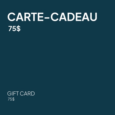 Carte-cadeau - 75$