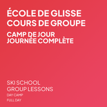 Day Camp - SKI - Full day