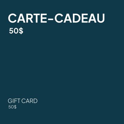 Carte-cadeau - 50$