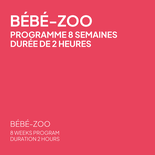 8-Week Bébé-Zoo Program in Skiing - Sunday, Duration of 2 Hours