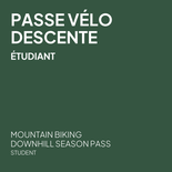 Mountain Biking Season Pass - Student 13 to 21 yrs old