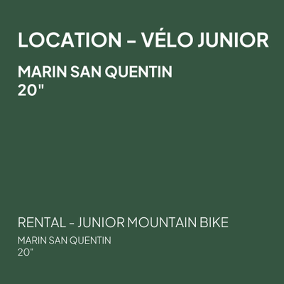 Marin San Quentin 20''