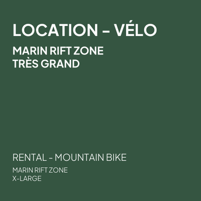 X-Large - Marin Rift Zone