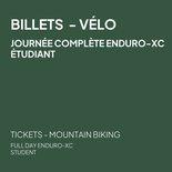 Full day Enduro-XC Ticket - Student