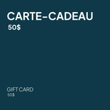 Carte-cadeau - 50$