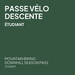 Passe vélo individuelle - Étudiant 13 à 21 ans