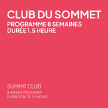 Club du Sommet (Adulte) 8 semaines en ski - Samedi, Durée de 1.5 heures