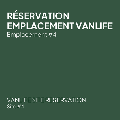 Emplacement Vanlife #4