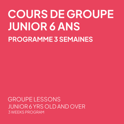 Junior 3 semaines - Planche