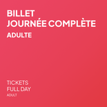 Full day Ticket - Adult