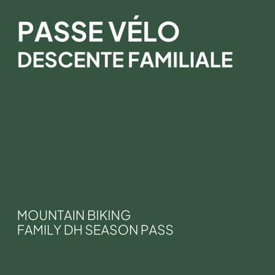 Passe vélo familiale