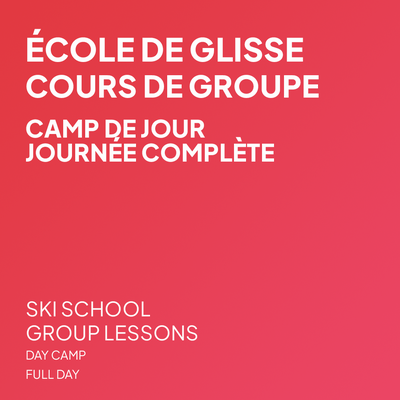 Day Camp - SKI - One day