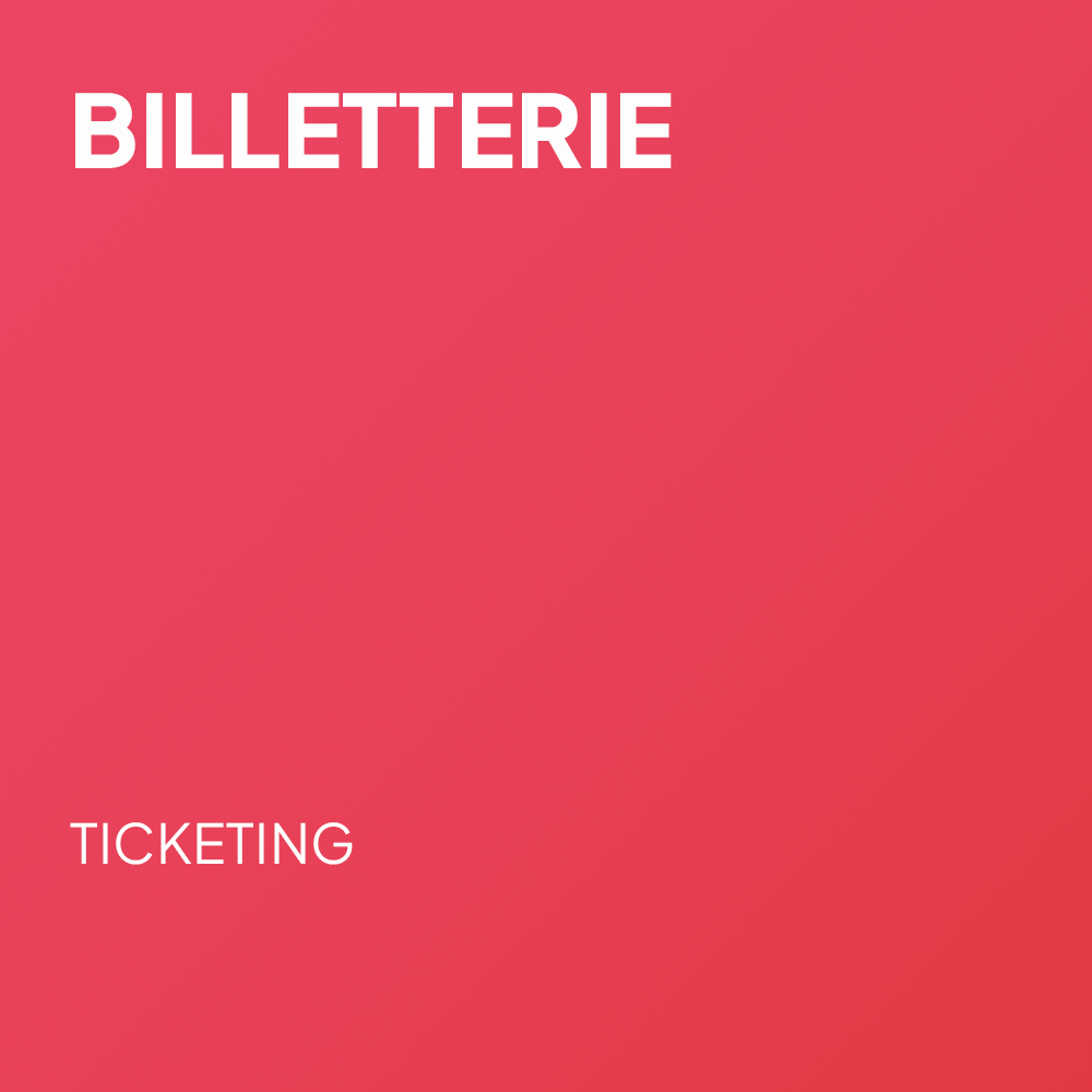 Billetterie