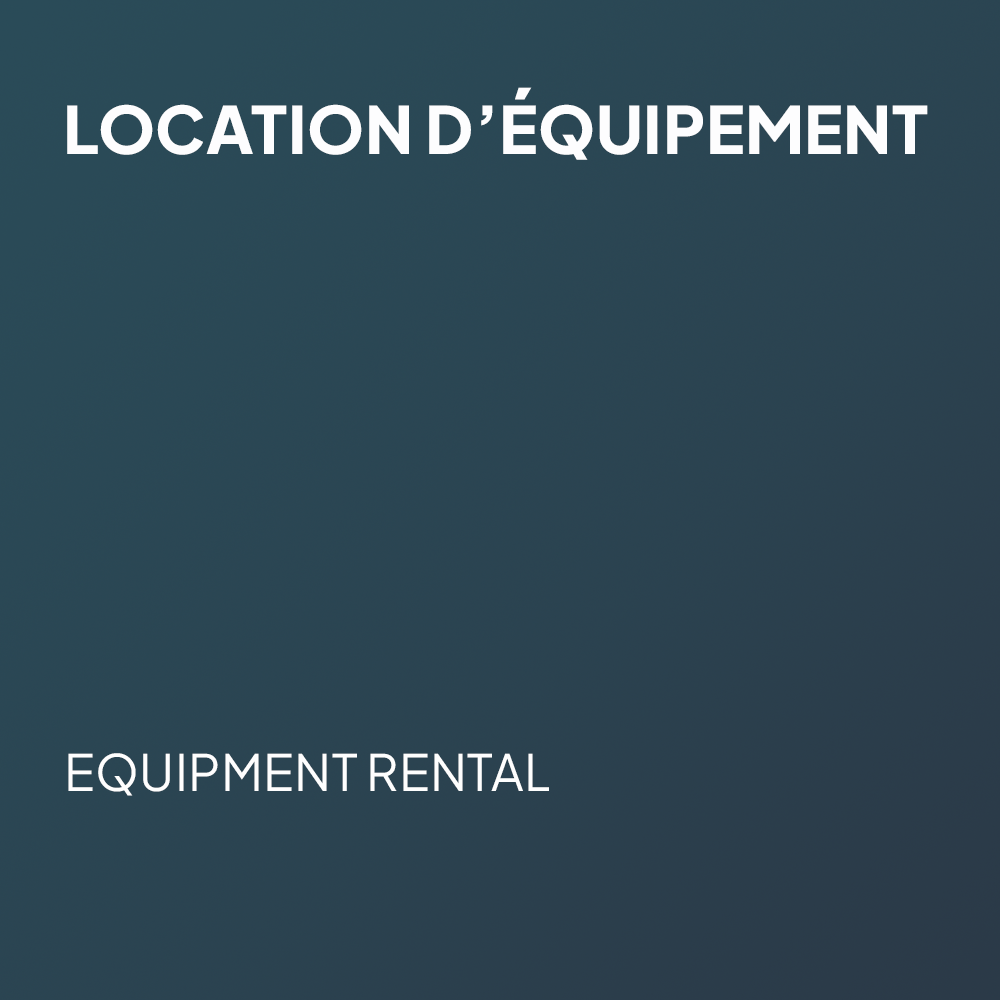 Location d'équipement