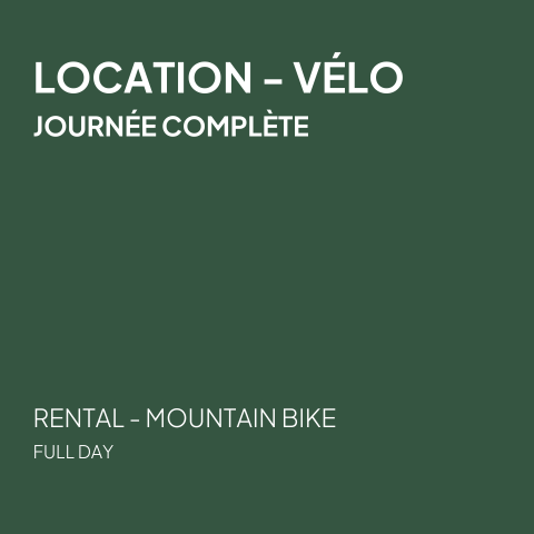 Mountain bike - Rental