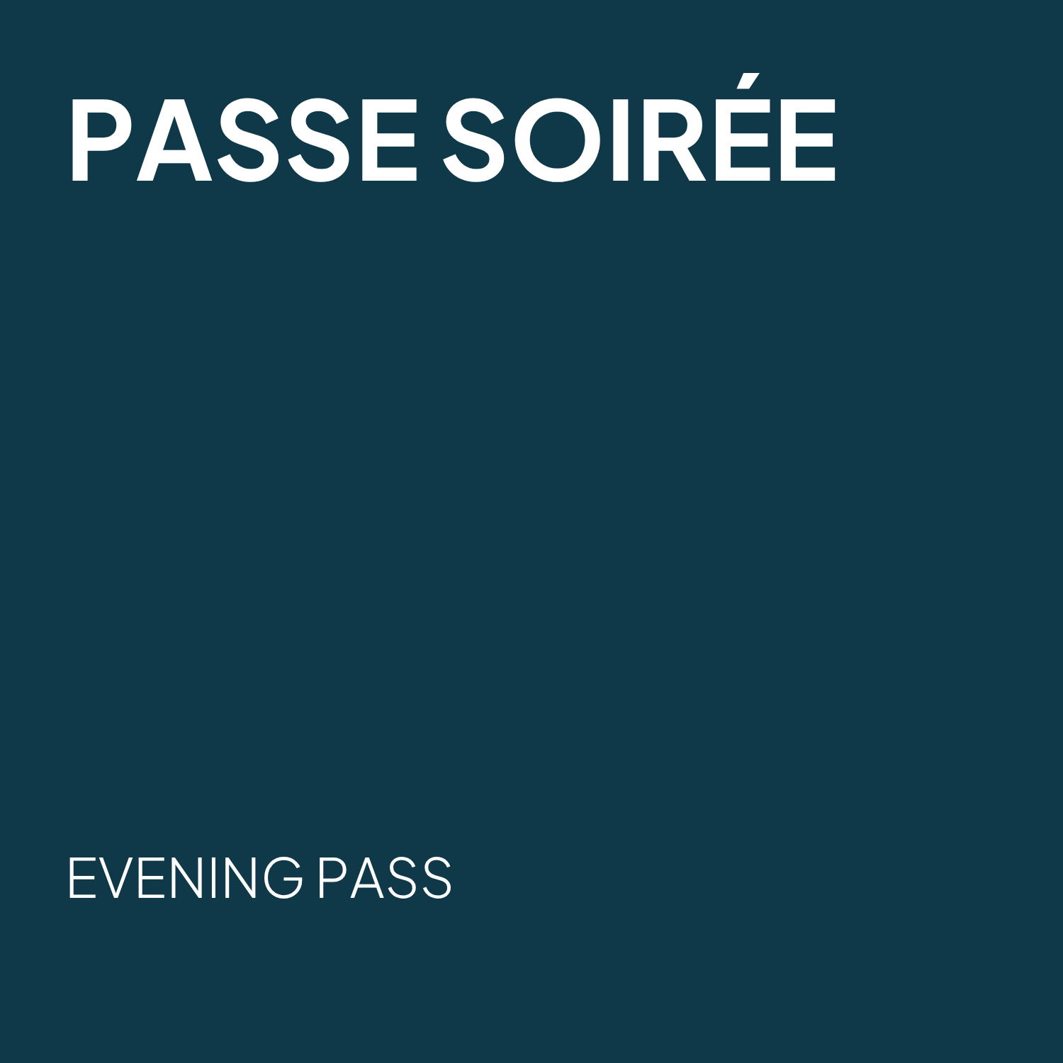 Passe soirée
