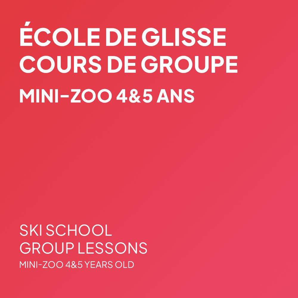 Mini-Zoo 4 et 5 ans