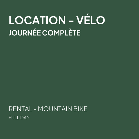 Location - Vélo de montagne