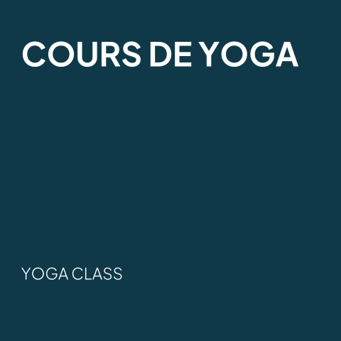 Cours de yoga