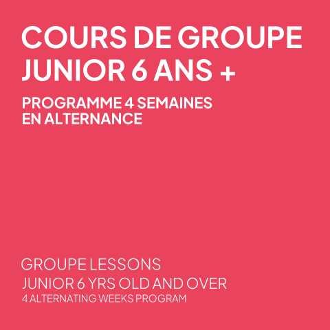 Junior Ski - Programme 4 semaines en alternance
